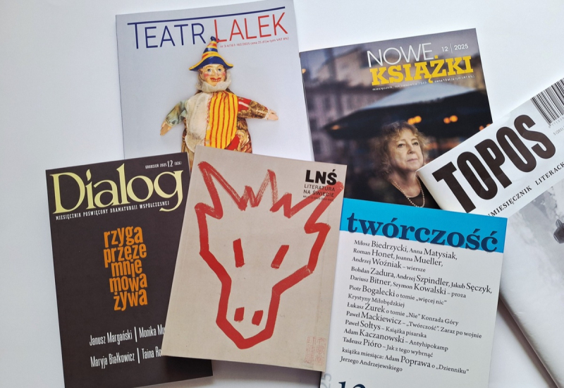 Od literatury chińskiej po współczesny dramat. Nowe numery czasopism patronackich Instytutu Książki